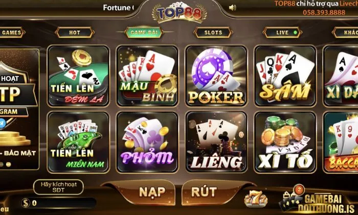 Những thông tin cần biết về phỏm top88